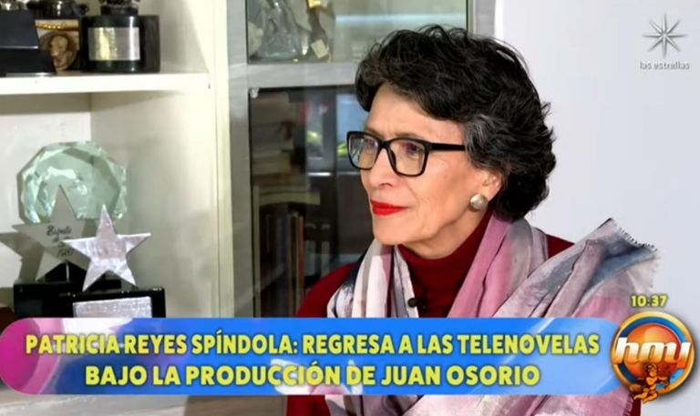 Patricia Reyes Spíndola regresa a las novelas de Televisa