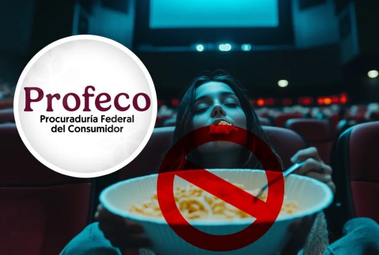 Alimentos permitidos en el cine Profeco