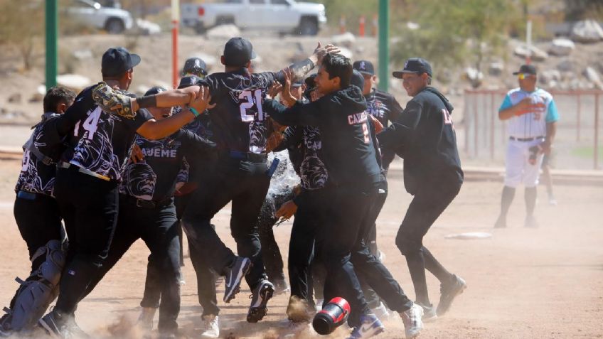 El equipo de beisbol de Cajeme es campeón en los Juegos Estatales Codeson 2025