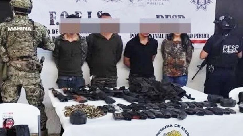 Caen 11 presuntos criminales tras hechos violentos en Caborca; hay una menor de edad