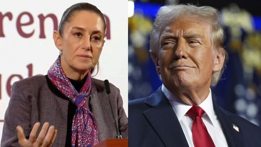 Trump afirma que México está "gobernado" por el narco y ofrece ayuda a Claudia Sheinbaum