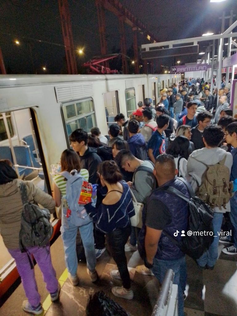 Retrasos en el Metro de la CDMX