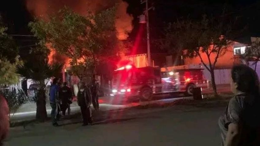 Voraz incendio en Ciudad Obregón causa pánico y moviliza a las autoridades de Cajeme