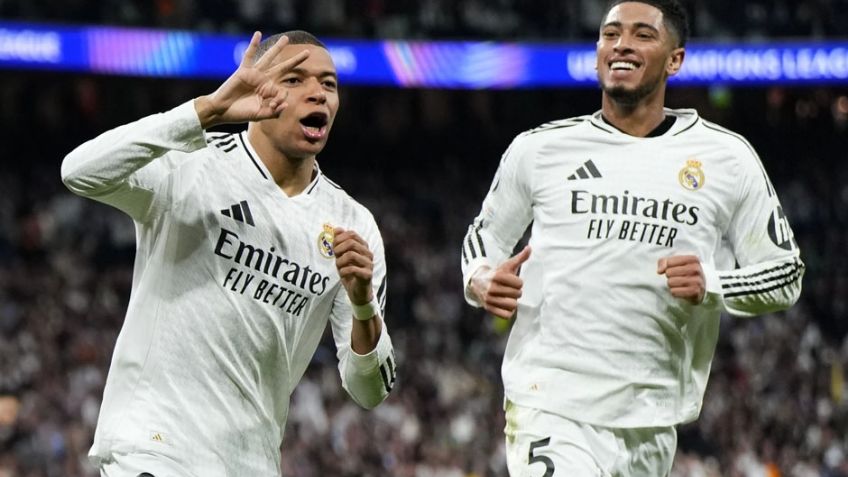 Con hat trick de Mbappé, el Real Madrid le pasa por encima al Manchester City