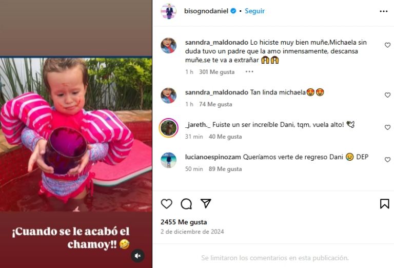 La última publicación de Daniel Bisogno en Instagram