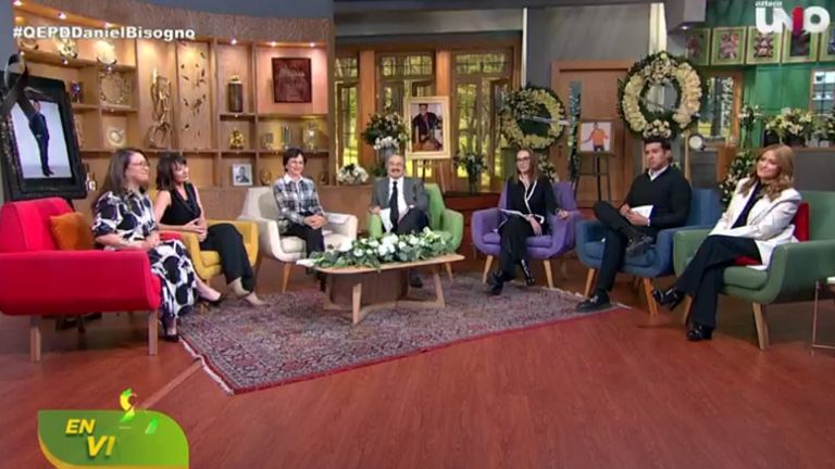 Elenco de Ventaneando despide a Daniel Bisogno con homenaje