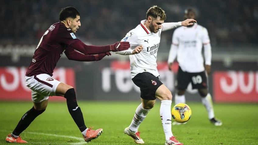 El AC Milan pierde ante el Torino y sigue en caída libre; Santiago corta su racha goleadora