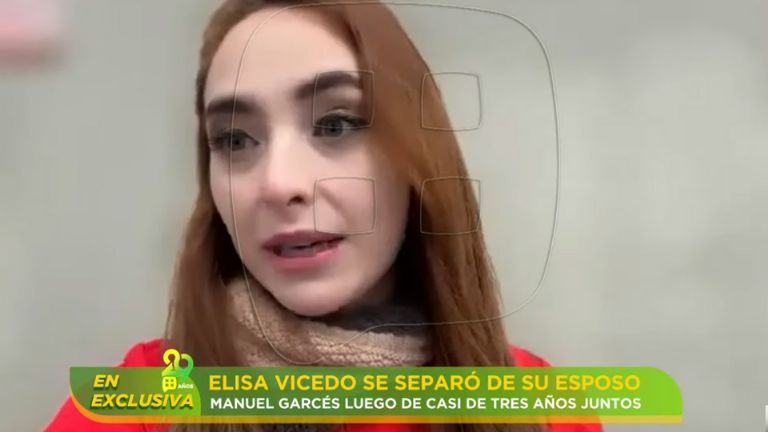 E?lisa Vicedo confirmó su divorcio en Ventaneando