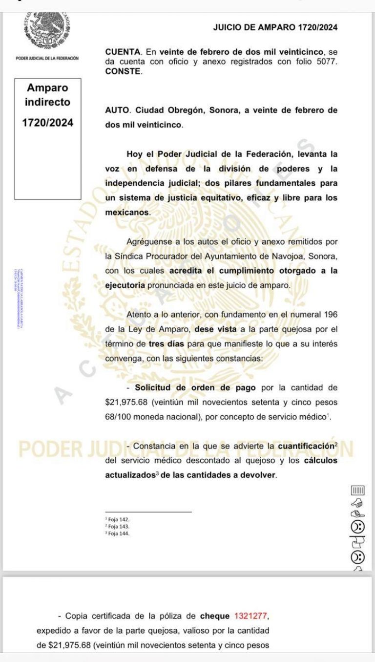 El Ayuntamiento deberá regresar el monto cobrado a los jubilados