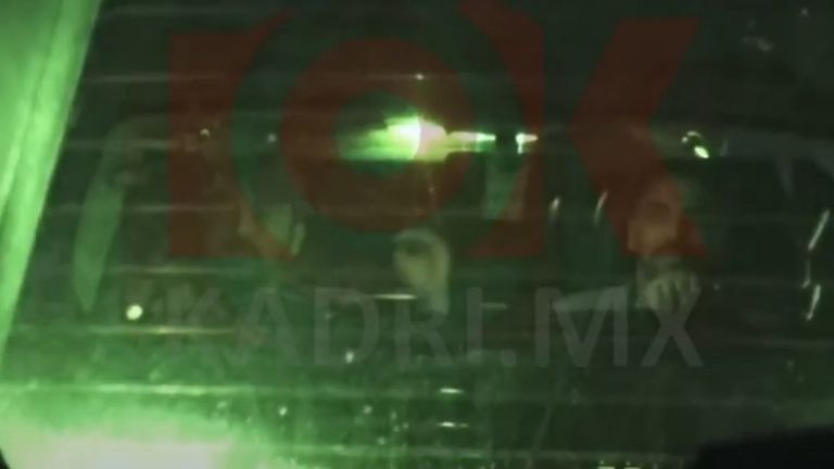 Ariel Miramontes fue captado con misterioso hombre