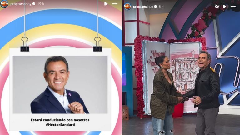 Héctor Sandarti regresó a Hoy