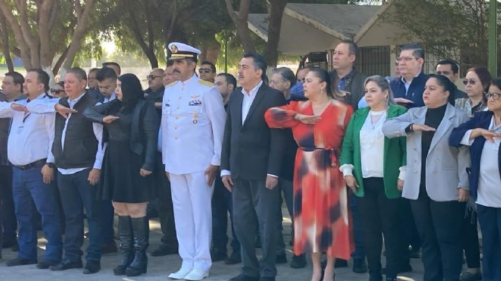 Ayuntamiento de Cajeme conmemora el 108.° aniversario de la Constitución