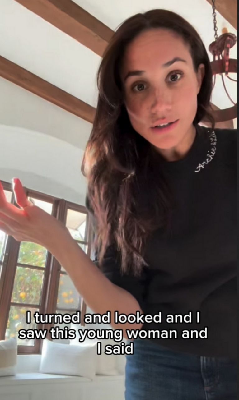 Meghan Markle presume tierno suéter de sus hijos