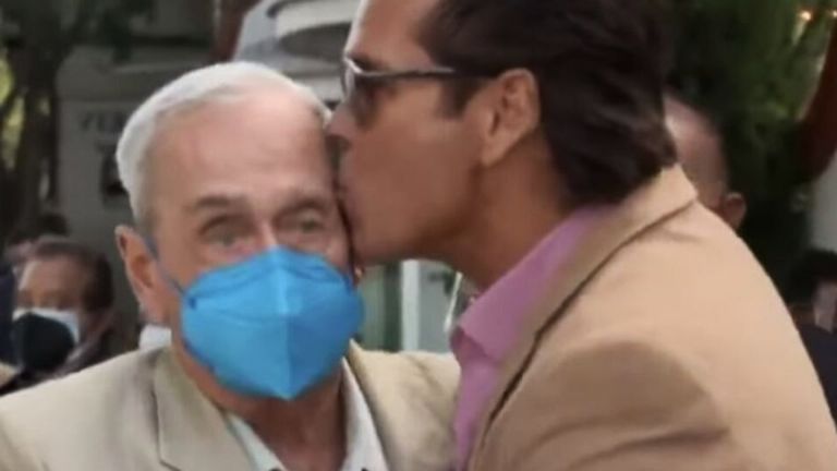 Roberto Palazuelos cumplió la última voluntad de su padre