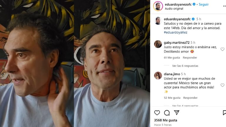 Eduardo Yáñez reapareció y reveló que está vendiendo saludos en famosa app