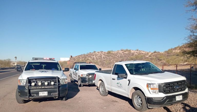 Recuperan vehículo robado en Caborca, Sonora. Foto: Facebook