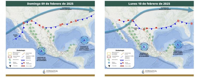Clima en Sonora para el segundo fin de semana de febrero. Foto: Conagua