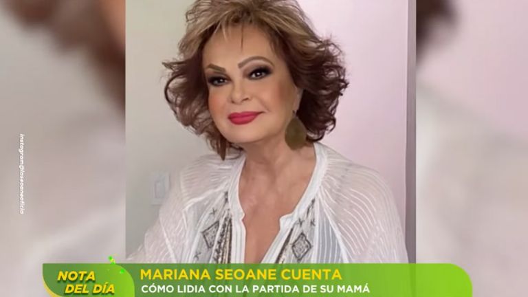 Mariana Seoane habló sobre la muerte de su madre