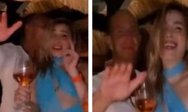 Erik Rubín fue captado con influencer en Tulum