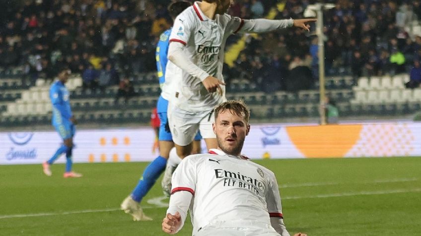 Debut de ensueño para el mexicano Santiago Giménez: Anota su primer gol con el AC Milan
