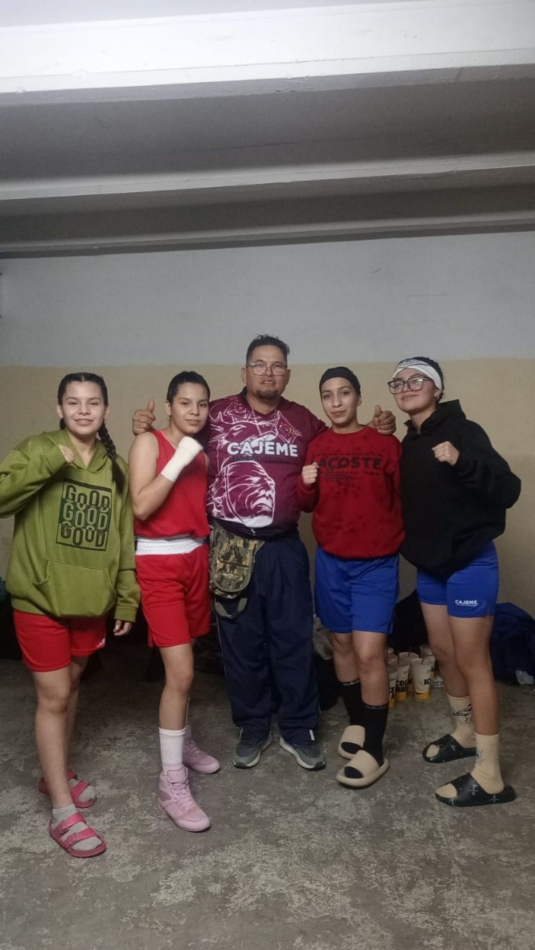 Gana pugilista del Gimnasio Dinamita
