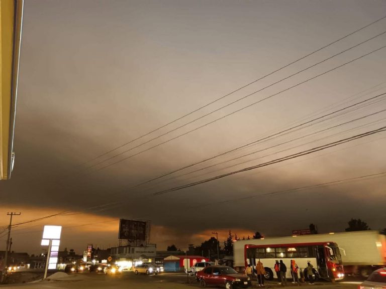Incendio en Xonacatlán
