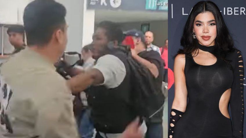 Por 'culpa' de Kenia Os: Hombre agarra a golpes a reportero de 'Hoy'; Televisa filtra VIDEO