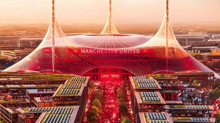¡Es hermoso! Así luciría el nuevo estadio del Manchester United; se despiden de Old Trafford