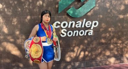 Sonorense alumna del Conalep buscará conquistar su boleto al nacional de Boxeo