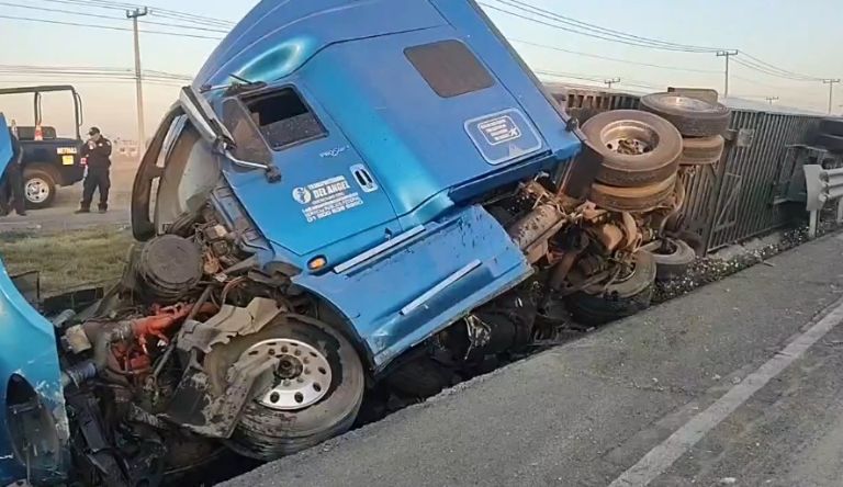 Caos en el Circuito Exterior Mexiquense