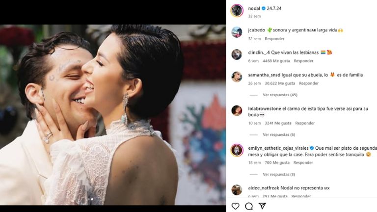 El matrimonio de Ángela y Nodal estaría atravesando una crisis