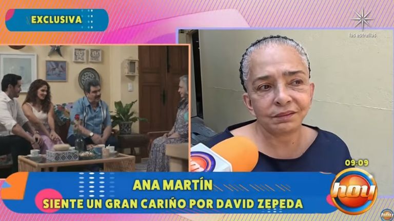 Ana Martín expuso cómo es su relación con David Zepeda