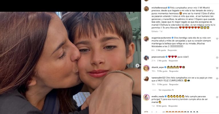Expareja de Michelle Renaud la atacaría por separarlo de su hijo Marcelo