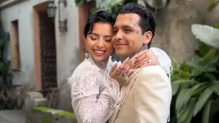 Christian Nodal aseguró que se siente muy feliz en su etapa de casado