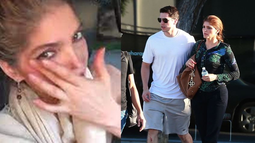 Ana Bárbara, entre lágrimas, hace fuerte confesión de su prometido por 'violencia familiar'