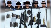 Foto ilustrativa de la nota titulada Desarticulan célula criminal en Caborca; detienen a cinco personas y aseguran armamento