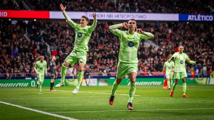 Épica remontada del Barcelona ante el Atlético para recuperar la cima de LaLiga