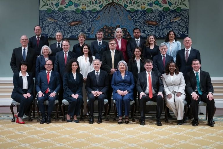 Nuevo gabinete de Canadá 