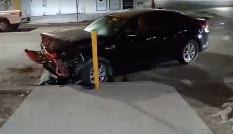 Accidente en Ciudad Obregón moviliza a las autoridades. Foto: Facebook