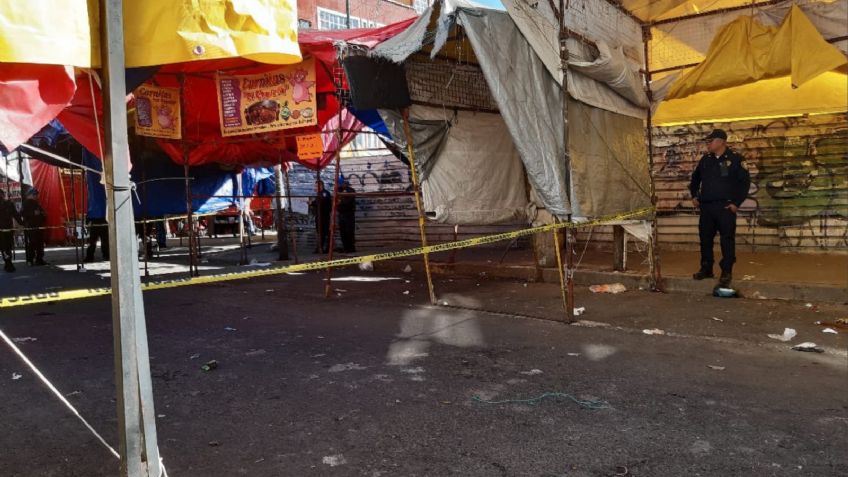 VIDEO: Balacera en Tepito aterroriza a comerciantes; deja tres muertos y cuatro detenidos