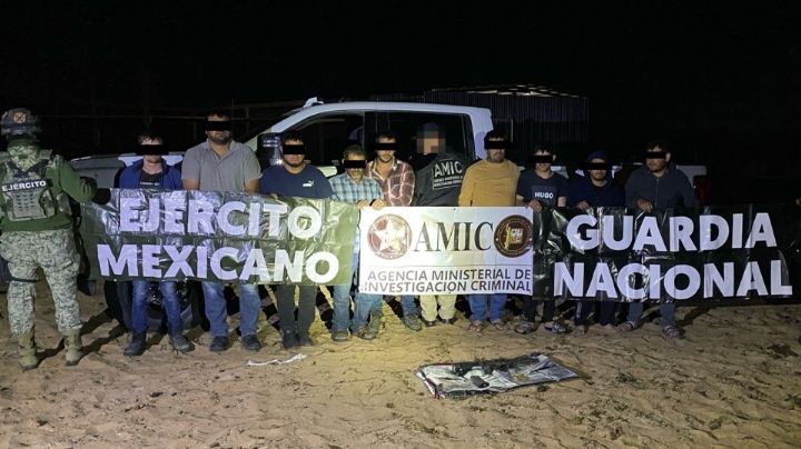 Caen 9 hombres de Durango y Sinaloa tras hallazgo de narcolaboratorio en Puerto Peñasco