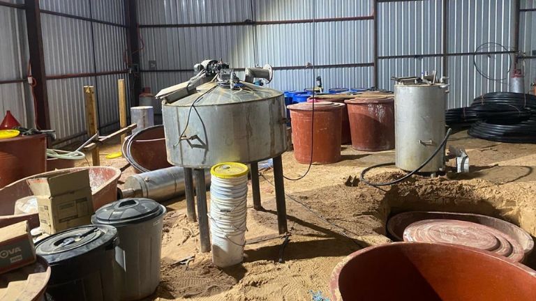 Aseguran narcolaboratorio en Puerto Peñasco