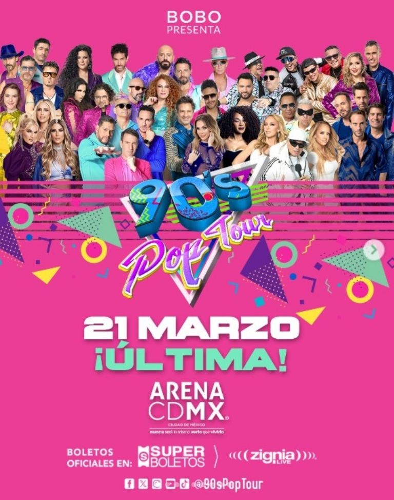 Para Mariana Ochoa es incorrecto que se presenten cuatro integrantes en '90s Pop Tour' 