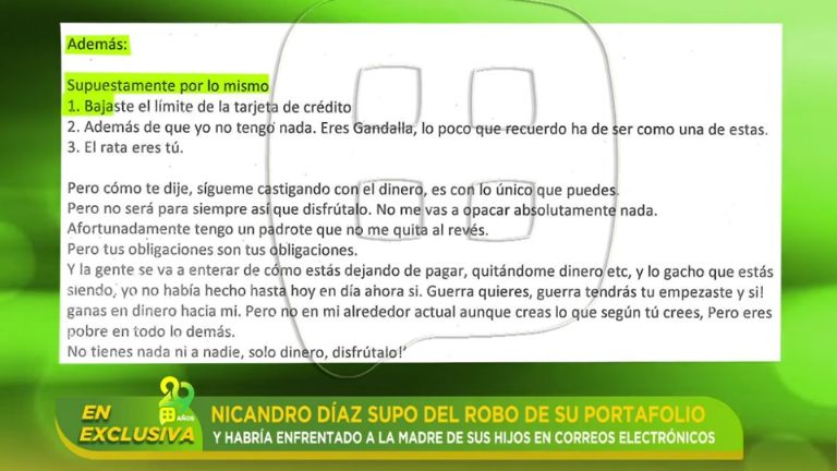 Exhiben el fuerte pleito que Nicandro mantuvo con su exesposa