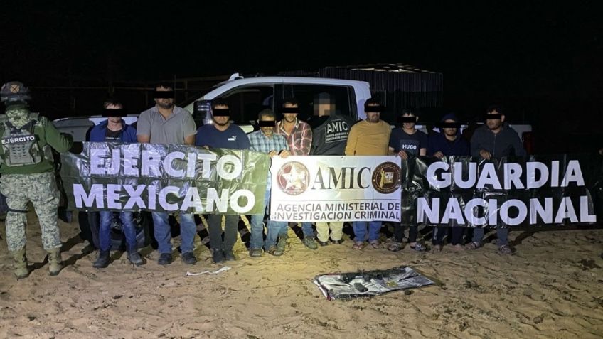 Caen 9 hombres de Durango y Sinaloa tras hallazgo de narcolaboratorio en Puerto Peñasco