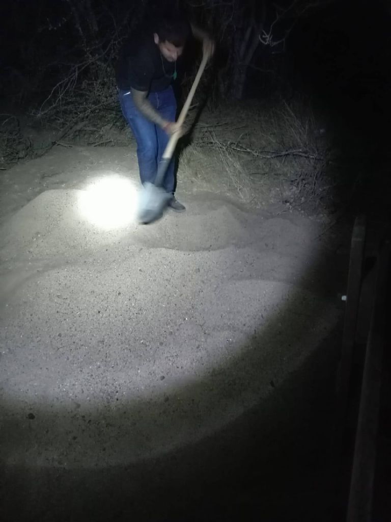 Aparentemente los restos pertenecen a un hombre 