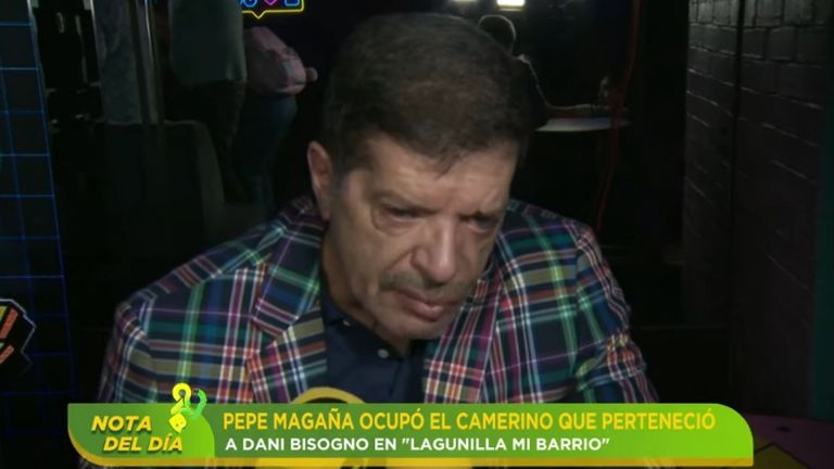 Pepe Magaña se quedó con el camerino y con el papel de Daniel Bisogno