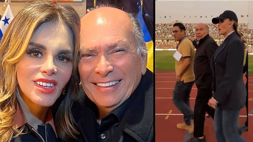 "Estamos planeando ir a Dubái": Confiesa papá de 'Checo' Pérez sus planes con Lucía Méndez