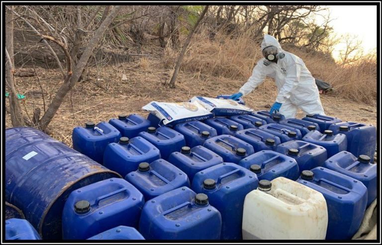 Laboratorios clandestinos en Sinaloa