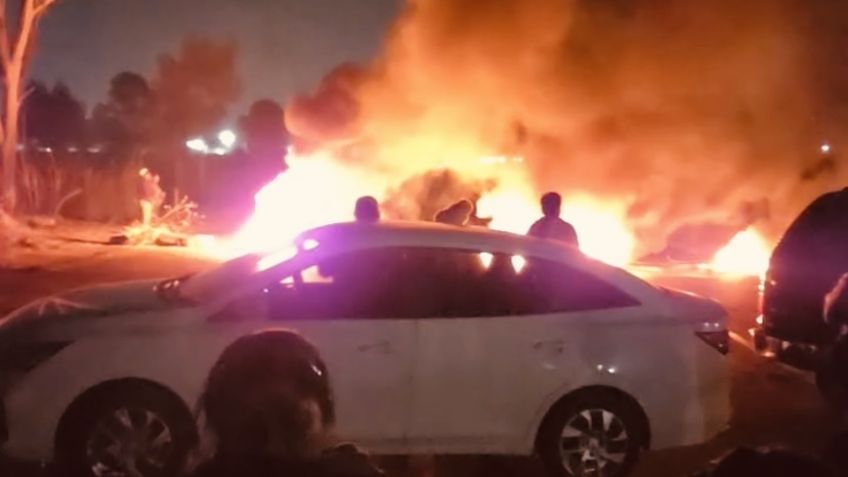 Colapsa carretera Puebla-Atlixco por secuestro de menores: VIDEO muestra el secuestro